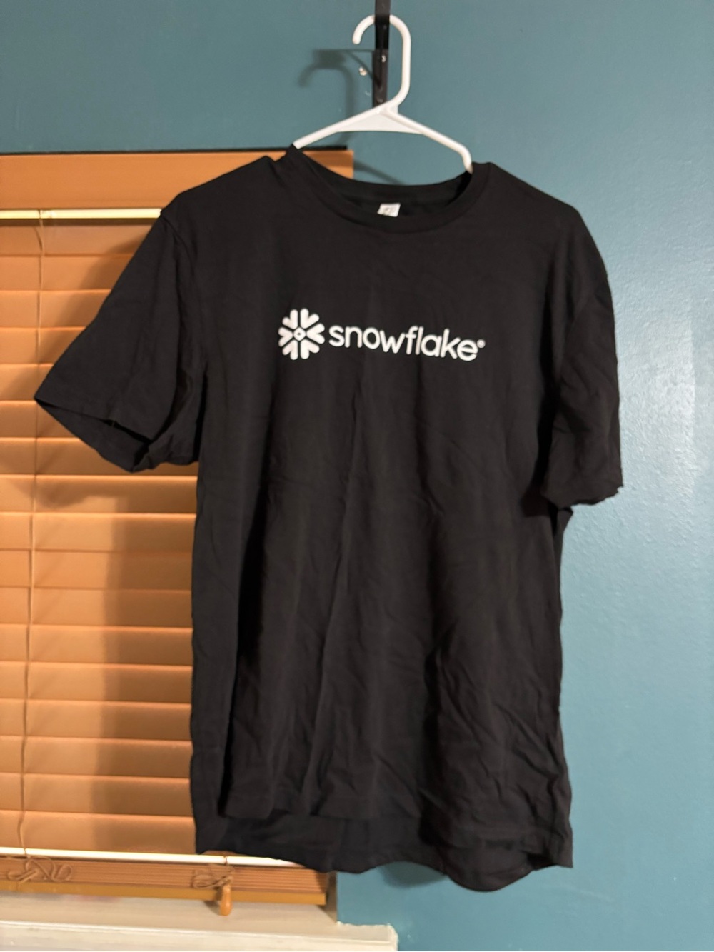 Snowflake Black Logo Graphic Tee